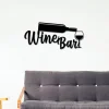 Personalized Bar Metal Sign, Pub Bar Decor, Rustic Home Decor, Basement Bar, Wine Custom Text Metal Sign, Art, Wall Decor