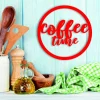 Coffee Metal Sign, Coffee Time Decor, Kitchen Decor, Mother's Day