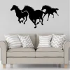 Running Horses Metal Home Decor, Horses Wall Art, Three Horses Wall Art, Horse Wall Art, Wall Art, Metal Wall Decor