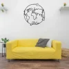 Metal World Map, Just Go Metal World Decor, Wall Decor, Wall Hangins, House Warming Gift, Living Room Decoration, Weltkarte, Carte Du Monte