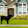 Asian Sheep Dog Sign, Front Yard Dog Sign, Front Yard Sign, Asian Sheep Dog Metal Sign, Dog Lover Sign, Pet Owner Gift, Sheep Dog