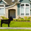 French Pug Dog Sign, Front Yard Dog Sign, Front Yard Sign, French Pug Dog Metal Sign, Dog Lover Sign, Pet Owner Gift, French Pug