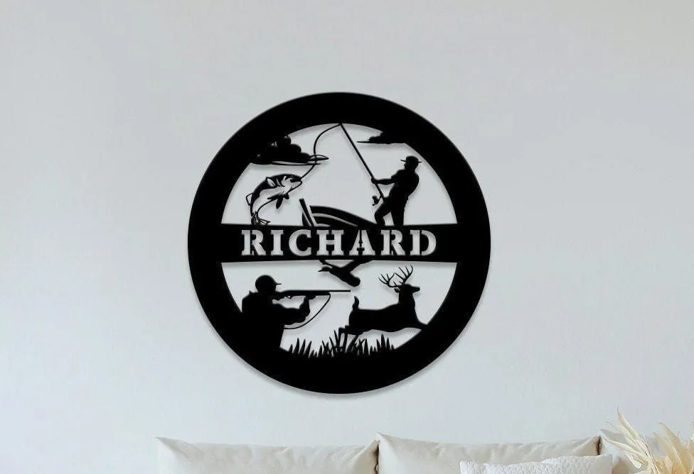 il_fullxfull.2995597631_7vnl_1024x1024_2x_26832a0f-0b1c-48d0-b4ae-dfff0fb5878e.webp Custom Metal Hunting Sign, Deer Head Sign,deer Antler Decor,deer Hunter Gift,deer Camp Sign,deer Name Metal Sign,fathers Day Gift