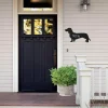 Metal Address Sign For Wall, Dachshund Patio Or Home Decor, Dog Number Sign, Outdoor Wall Metal Sign Home Decor, Address Front Door