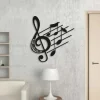 Music Wall Art, Music Notes Wall Decor, Metal Music Art, Music Metal Wall Decor, Music Lover Gift, Musician Wall Art, Metal Wall Art,