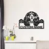 Personalized Cavalier King Charles Dog Metal Sign Art, Custom Cavalier King Charles Metal Sign, Dog Gift, Birthday Gift, Animal Funny