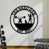 Gym Sign, Personalized Home Gym Sign, Custom Metal Gym Sign, Home Gym Sign, Cross Fit Sign, Gym Metal Sign, Metal Wall Art, Metal Sign