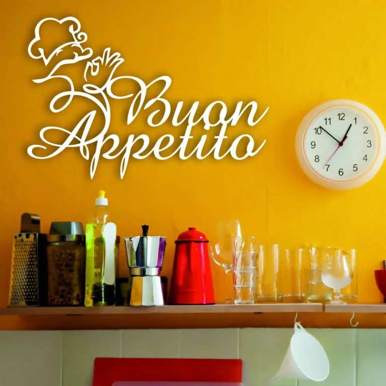 Buon Appetito Metal Sign, Kitchen Wall Decor, Mothers Day Gift, Dining