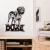 Mastiff Metal Sign - Mastiff Personalized Name Metal Sign - Dog Metal Wall Art - Rottweiler Dog Metal Wall Decor - Dog Lovers Gift