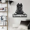 Personalized Presa Canario Dog Metal Sign Art, Custom Presa Canario Dog Metal Sign, Animal Funny, Father's Day Gift, Pets Gift