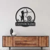 Personalized Archery Sport Monogram Metal Sign Art, Custom Archery Sport Metal Sign, Hobbie Gifts, Sport Gift, Birthday Gift
