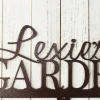 Garden Sign, Name Sign, Metal Name Sign, Gift For Her, Mothers Day Gift, Metal Art, Metal Decor, Garden Decor, Bumble Bee, Sign