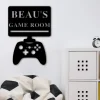 Gaming Room Metal Sign, Custom Gaming Sign, Personalized Gamer Sign, Pc Gamer Sign, Gamer Gift, Boys Room Decor, Game Room Decor, Controller