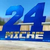 Demolition Derby Car Sign - Derby Sign- Demolition Derby Mounting Sign- Derby Car Roof Sign- Metal Car Number Sign- Demolition Derby Number