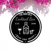 Cocktail Bar, Bar Signs, Personalized Bar Sign, Personalized Signs, Bar Decor, Man Cave, Custom Gift, Father's Day Gift, Custom Bar Sign, Metal Sign