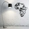 Africa Metal Wall Decor, Metal Wall Art, Metal Wall Hangings Metal Signs, Interior Decoration, Housewarming Gifts, Living Room Decor