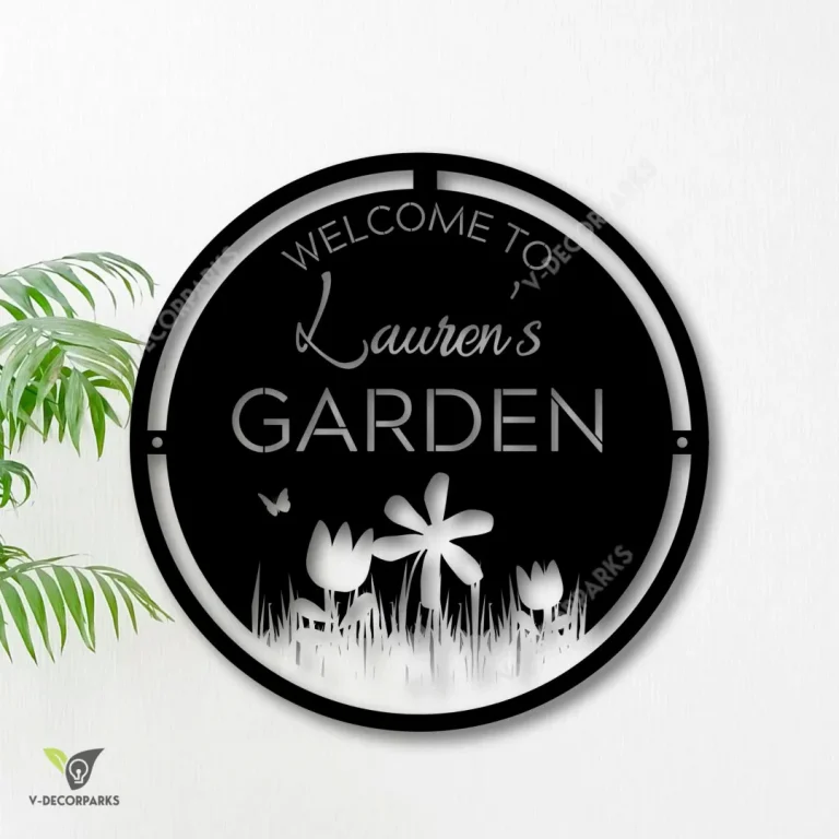 Garden Sign, Fresh Produce Sign, Gift For Gardener, Garden Sign, Metal Sign, Outdoor Metal Sign, Personalized Garden Sign, Farmhouse Sign