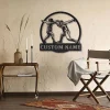 Personalized Fencing Sport Monogram Metal Sign Art, Custom Fencing Sport Metal Sign, Hobbie Gifts, Sport Gift, Birthday Gift