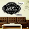 Personalized Sewing Room Metal Sign, Welcome To My Sewing Room, Sewing Room Decor, Gift For Sewing Lover, Sign For Tailors, Open 24 Hours