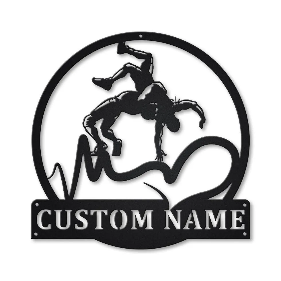 il_fullxfull.3185158275_284y.webp Personalized Love Wrestling Monogram Metal Sign Art, Custom Love Wrestling Sport Metal Sign, Hobbie Gifts, Sport Gift, Birthday Gift