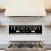 Personalized Farmhouse Metal Sign, Custom Farm Sign, Farmhouse Decor, Farm Barn Metal Sign, Custom Farm Name Metal Sign, Family Last Name