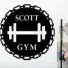 Custom Metal Gym Sign, Workout Room Wall Art, Gifts For Men, Closing Gift, Home Gym Sign, Cross Fit Sign, Metal Wall Decor, Metal Wall Art