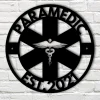 Custom Metal Sign For Paramedic, Emt Gift Ideas, Medical Field Home Decor, Personalized Family Name Sign, Custom Ems Gift, First Responder