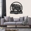 Personalized Us Atv Monogram Metal Sign Art, Custom Us Atv Metal Sign, Hobbie Gifts, Sport Gift, Birthday Gift