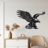 Metal Eagle Bird, Metal Eagle Wall Art, Metal Wall Decor, Metal Wall Hangings, Home Living Room Decoration