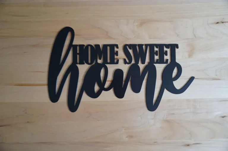 Home Sweet Home Sign, Metal Sign, Metal Wall Art, Home Sweet Home, Metal Home Sign, Family Decor, Farmhouse Decor, Home, New House Gift