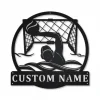 Personalized Water Polo Sport Monogram Metal Sign Art, Custom Water Polo Sport Metal Sign, Hobbie Gifts, Sport Gift, Birthday Gift