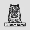 Personalized Australian Terrier Metal Sign, Australian Terrier Metal Wall Art, Dog Metal Sign, Australian Terrier Lover Gift, Dog Gift