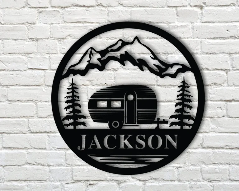 Personalized Metal Camping Sign, Camping Sign, Custom Camper Sign, Rv Metal Sign, Personalized Rv Sign, Custom Rv Decor, Decor For Rv