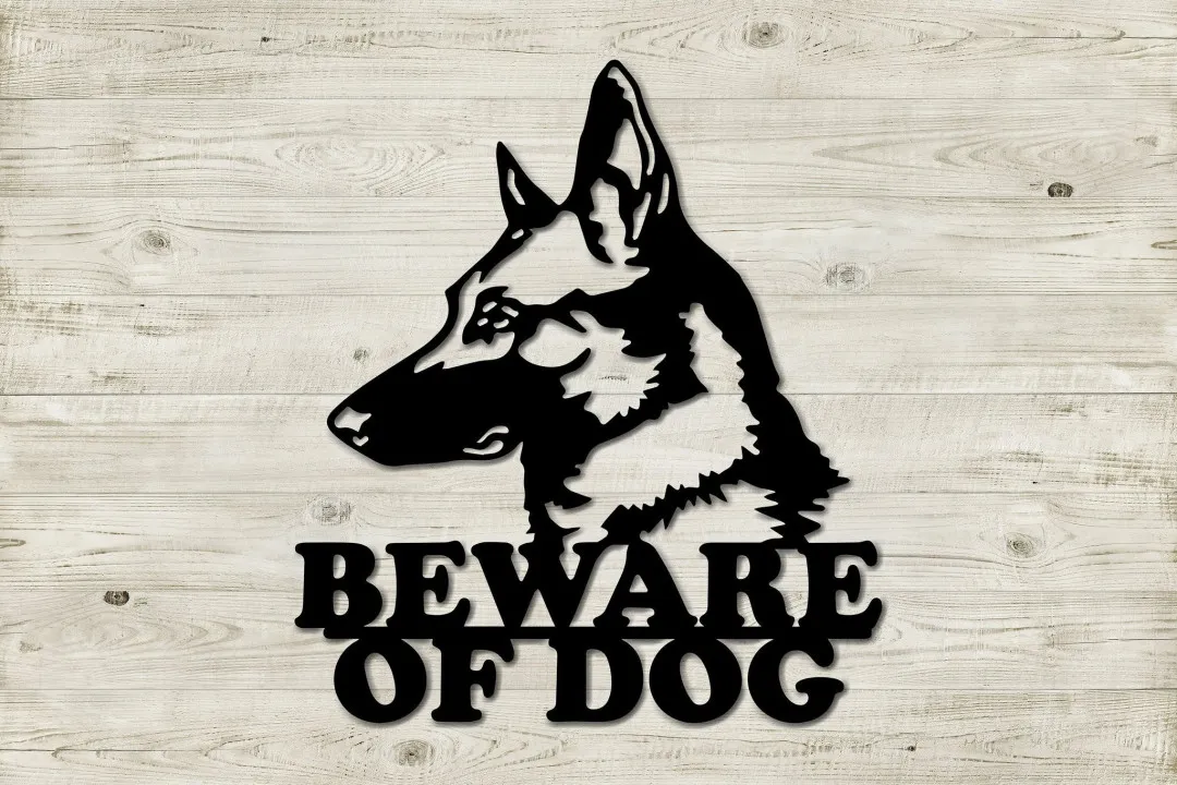 il_fullxfull.3220762761_3jph_1024x1024_2x_0c1372b2-c241-4ebb-abed-a579ef28033b.webp Beware Of Dog, Sign, Metal Sign, Beware Of Dog Plaque, Dog Lovers Gift, Entryway Sign, Fall Home Decor, December Trends