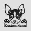 Personalized Chihuahua Dog Metal Sign | Chihuahua Dog Metal Wall Art | Dog Metal Sign| Chihuahua Dog Gift | Chihuahua Dog Lover Gift