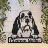 Personalized Petit Basset Griffon Vendéen Dog Metal Sign Art, Custom Petit Basset Griffon Vendéen Dog Metal Sign, Dog Gift, Animal Funny