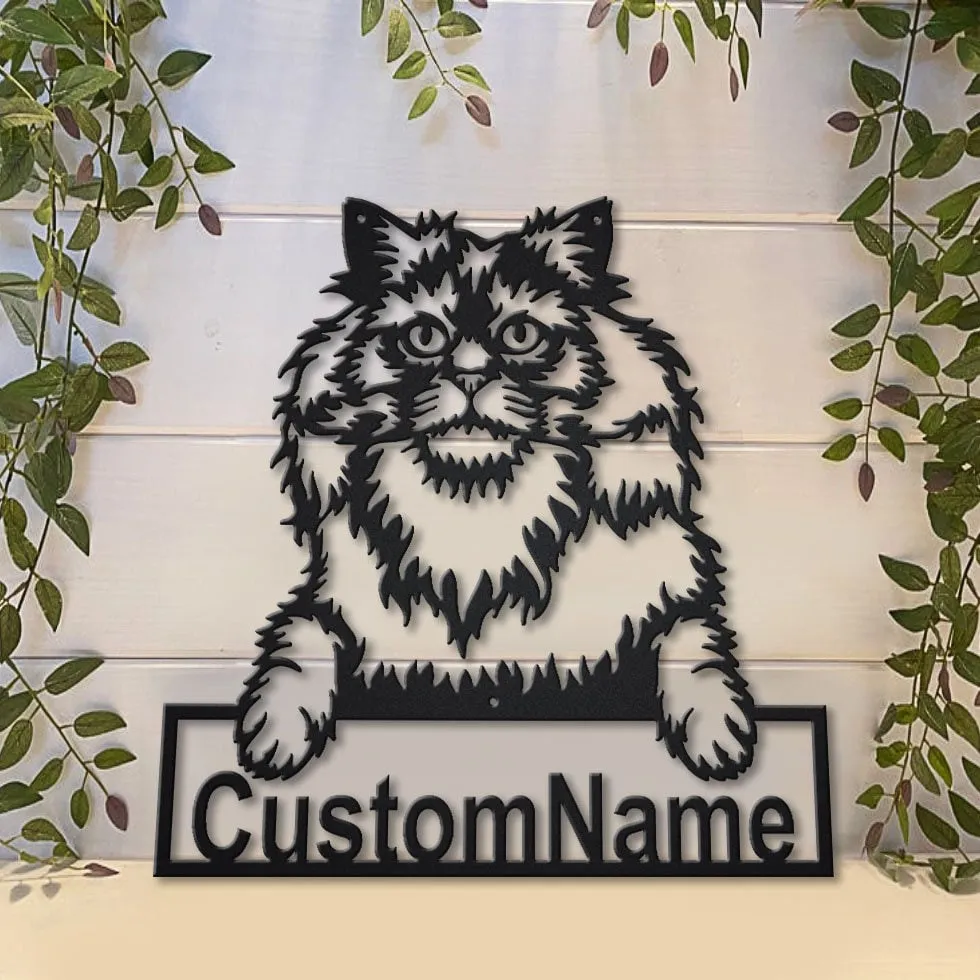 il_fullxfull.3228291874_eunr.webp Personalized Selkirk Rex Cat Metal Sign Art, Custom Selkirk Rex Cat Metal Sign, Fathers Day Gift, Pets Gift, Birthday Gift