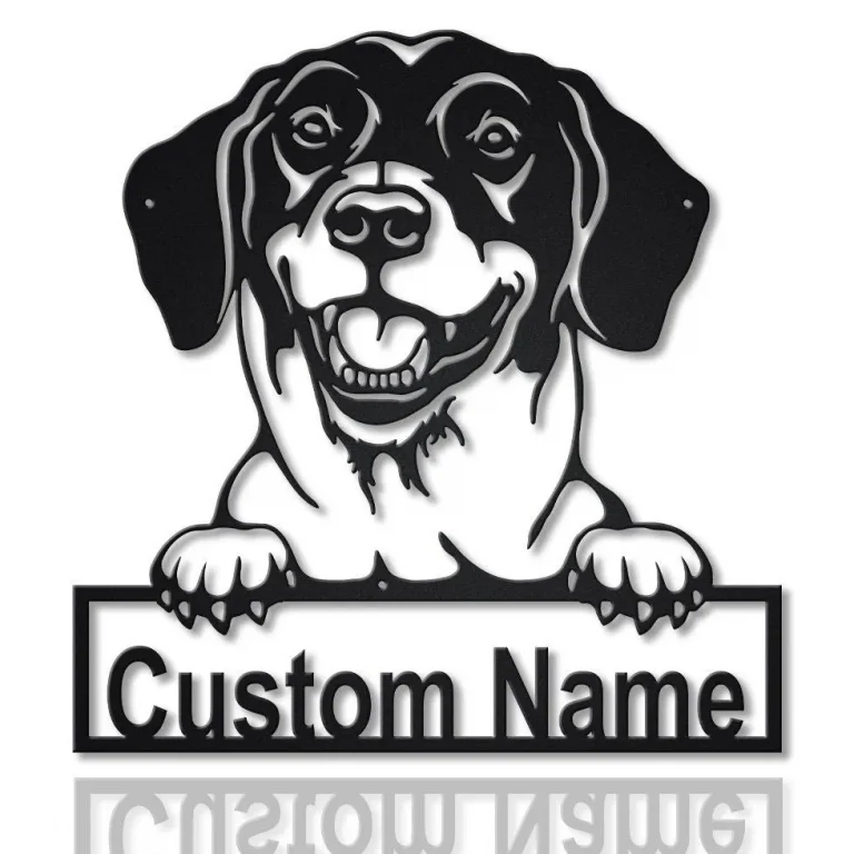 Personalized Danish Dachsbracke Dog Metal Sign Art, Custom Danish Dachsbracke Dog Metal Sign, Animal Funny, Father's Day Gift, Pet Gift