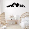 Mountain Metal Wall Decor, Metal Wall Art, Metal Wall Hangings Metal Signs, Interior Decoration, Housewarming Gifts, Living Room Decor