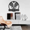 Personalized Racquetball Sport Monogram Metal Sign Art, Custom Racquetball Sport Metal Sign, Hobbie Gifts, Sport Gift, Birthday Gift
