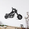 Motorcycle, Wall Art, Metal Wall Art, Metal Wall Decor, Living Room Decoration, Entryway Sign, Home Wall Hangings