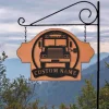 Personalized School Bus Driver Metal Sign Art, Custom School Bus Driver Monogram Metal Sign, Bus Driver Gifts, Job Gift, Home Decor