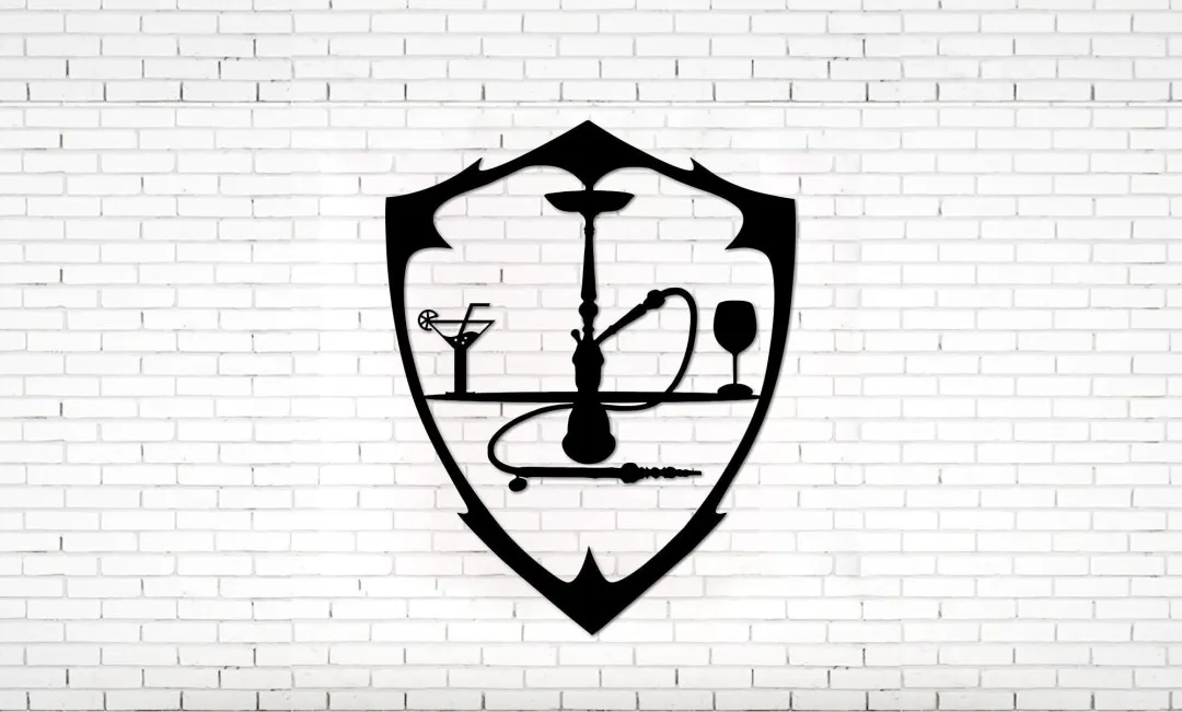 il_fullxfull.3252113283_l1eo_1024x1024_2x_8d9819e7-94a3-4bf1-b8aa-f9ebda615966.webp Hookah Metal Sign, Hookah Wall Decor, Bar Sign, Hookah Sign, Hookah Lovers, Metal Wall Decor, Gift For Him, Hookah Lounge Decor