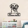 Personalized Black Mouth Cur Metal Sign, Black Mouth Cur Metal Wall Art, Dog Metal Sign, Dog Lover Gift, Black Mouth Cur Lover Gift