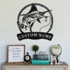 Personalized Swordfish Fish Metal Sign, Fishing Metal Wall Art, Fishing Metal Wall Decor, Fishing Lover, Custom Fishing, Fishman