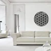 Flower Of Life Metal Sign - Metal Wall Art - Geometric Flower Sign - Wall Hangings - Personalized Metal Wall Art - Indoor Sign - Gift Ideas