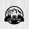 Camper Metal Sign - Metal Wall Art - Custom Name Camper Metal Sign - Camper's Gift - Housewarming Gift - Farmhouse Decor - Personalized Sign