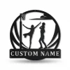 Girl Ladies Netball Monogram Metal Sign Art, Girl Ladies Netball Antler Decor, Girl Ladies Netball Metal Sign, Housewarming Outdoor Metal