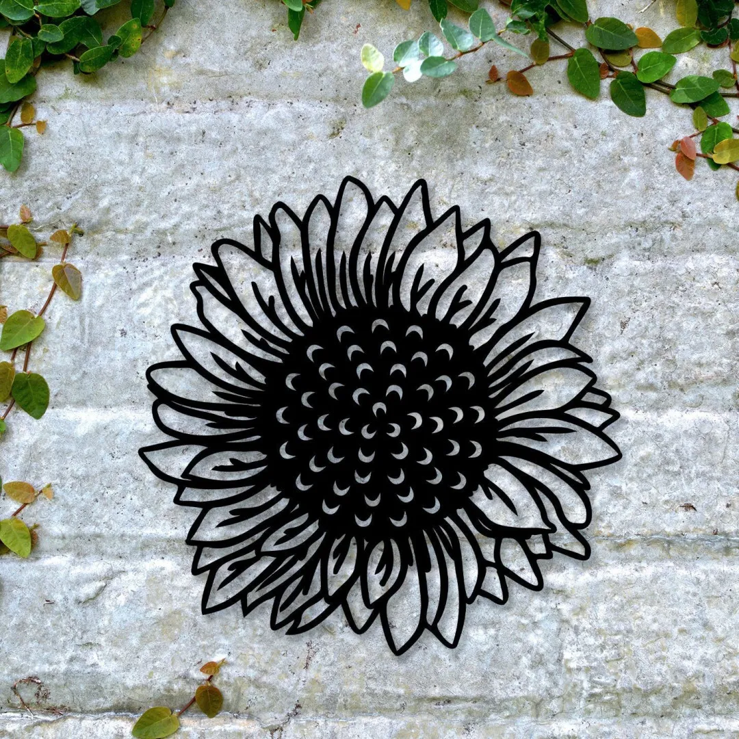 il_fullxfull.3336681065_4oxg_1024x1024_2x_fdb485a9-6644-4bd0-8645-f95df93f5c7d.webp Sunflower Metal Wall Art, Sunflower For Wall, Sunflower Wall Art, Metal Wall Art, Kitchen Wall Decor, Housewarming Gift