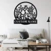 Custom Coral Reef Metal Wall Art, Personalized Coral Reef Name Sign Decoration For Room, Coral Reef Home Decor, Custom Coral Reef,coral Reef